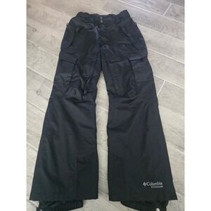 Columbia Titanium Omni-Tech Ski Pants Womens Small Black Waterproof Snowboard